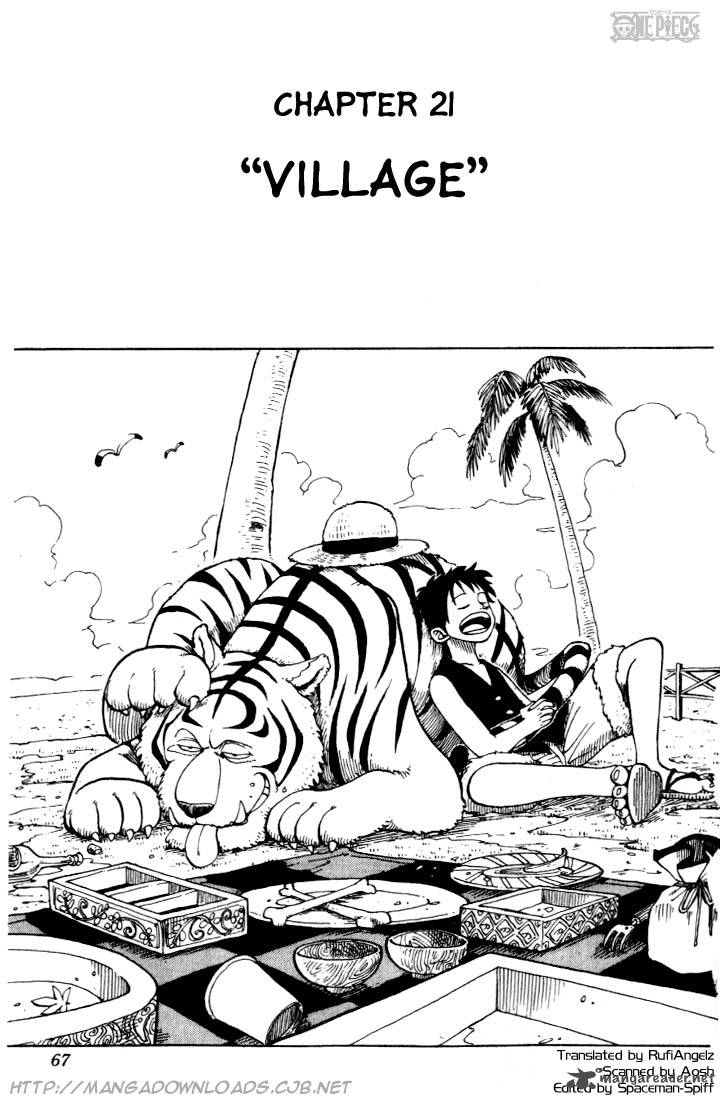 One Piece Chapter 21 — page 1