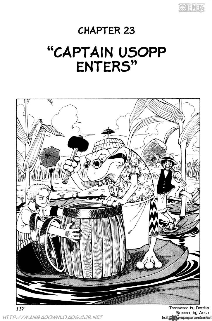 One Piece Chapter 23 — page 1
