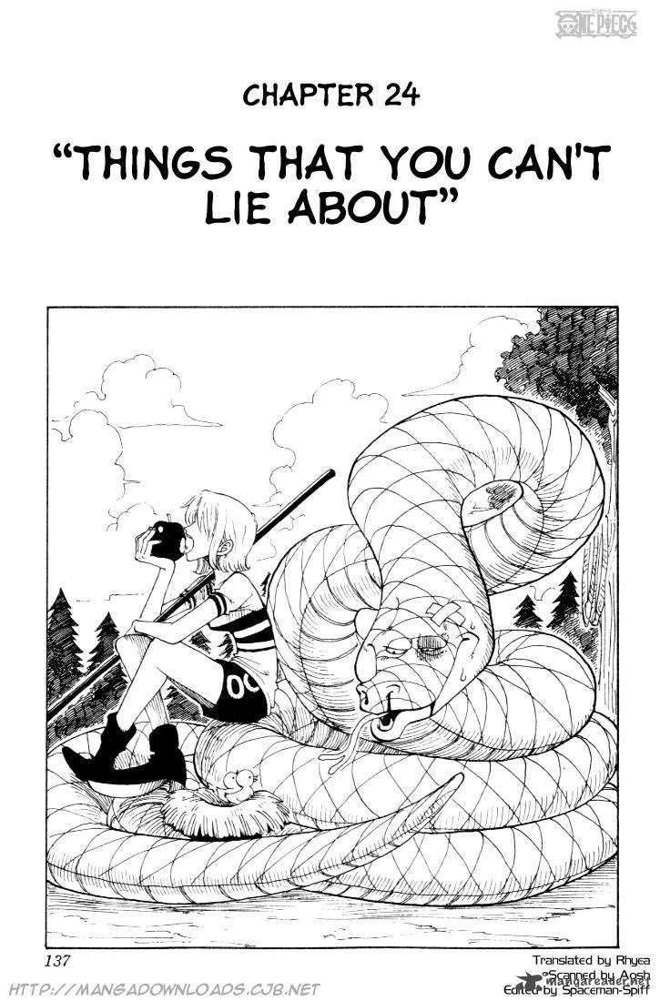 One Piece Chapter 24 — page 1