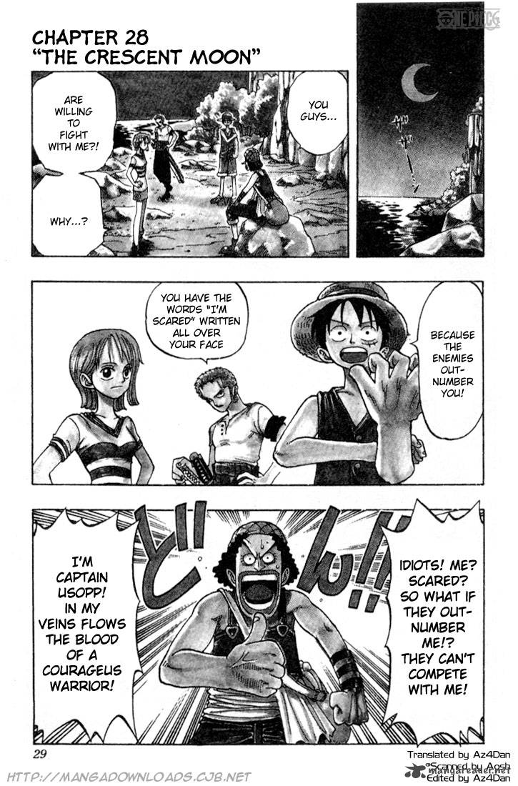One Piece Chapter 28 — page 1