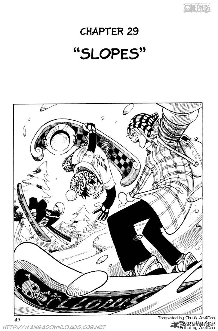 One Piece Chapter 29 — page 1