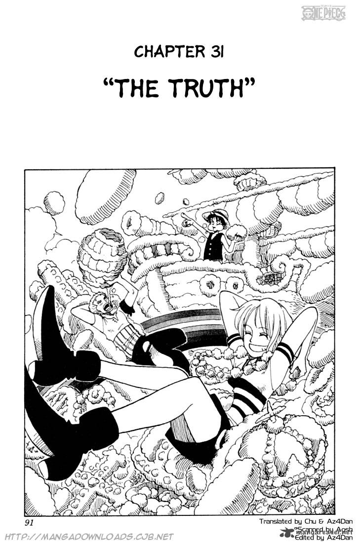 One Piece Chapter 31 — page 1