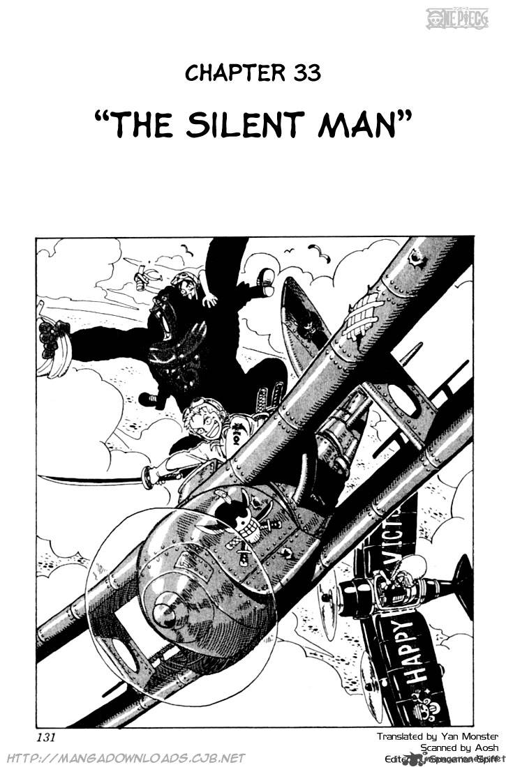 One Piece Chapter 33 — page 1