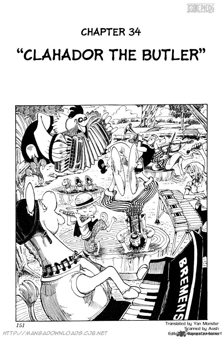 One Piece Chapter 34 — page 1
