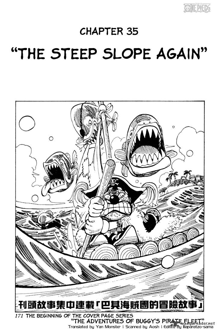 One Piece Chapter 35 — page 1
