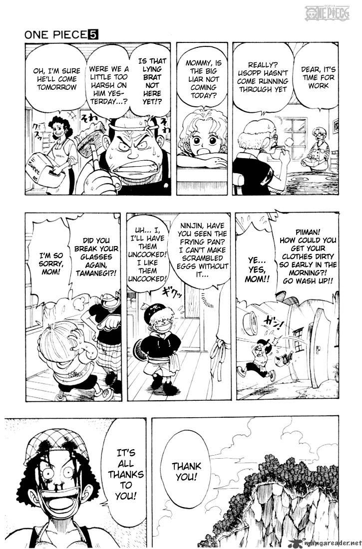 One Piece Chapter 40 — page 11