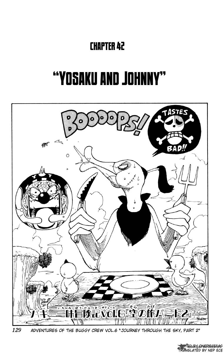 One Piece Chapter 42 — page 1