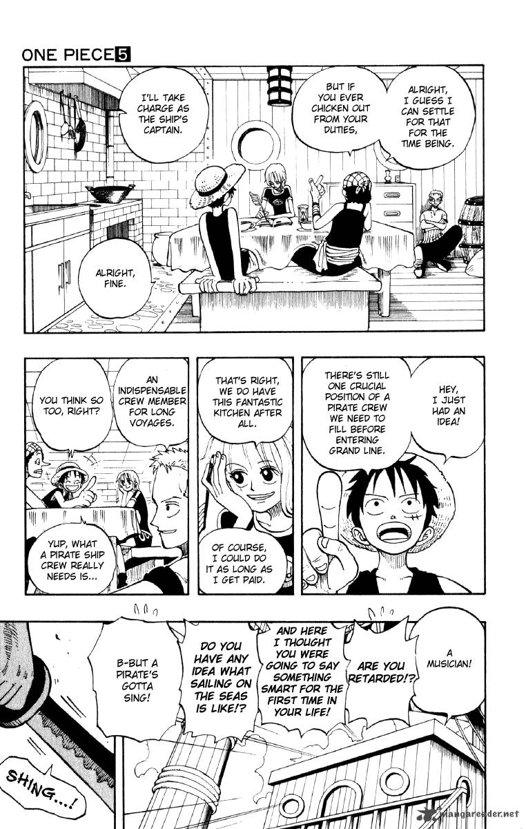 One Piece Chapter 42 — page 7
