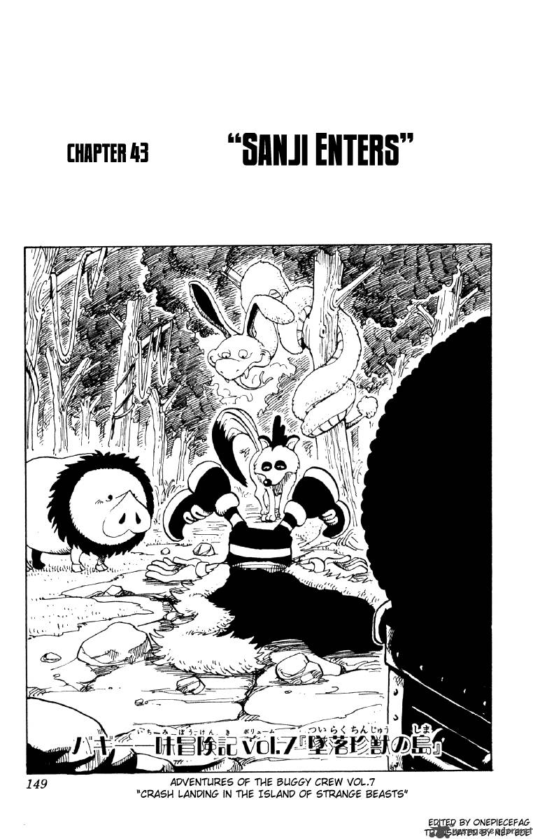 One Piece Chapter 43 — page 1