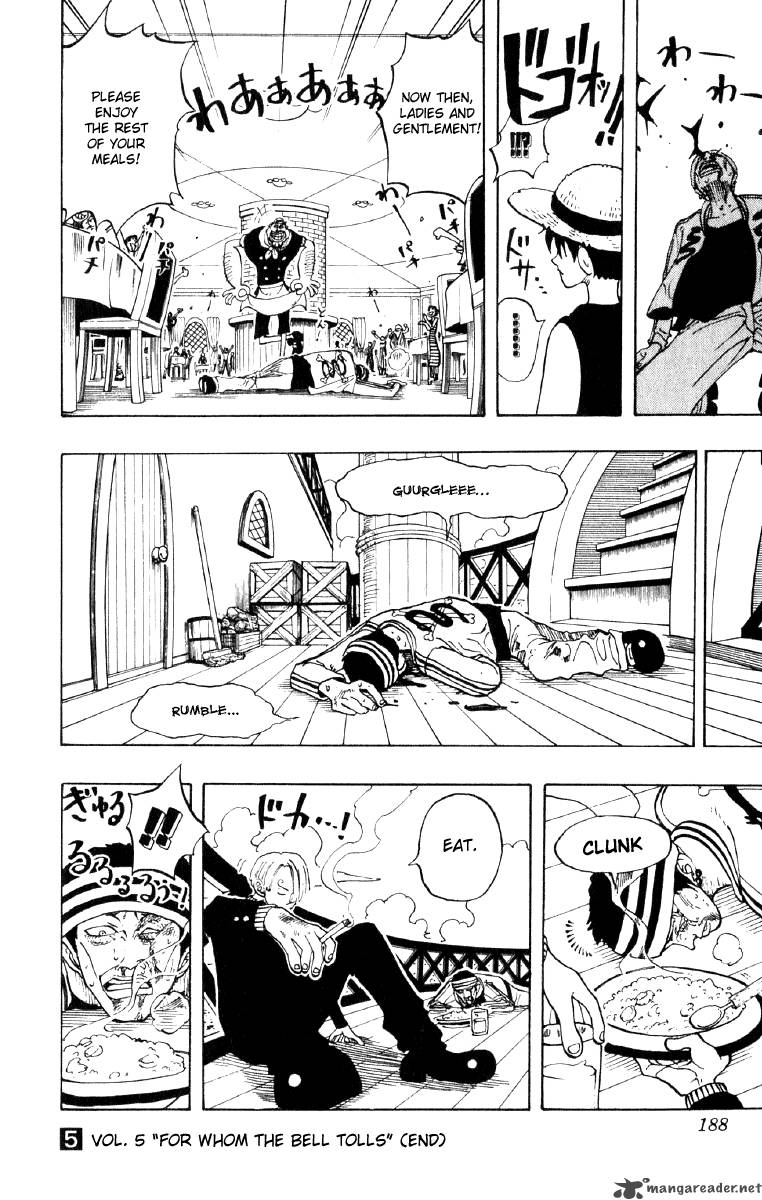 One Piece Chapter 44 — page 20
