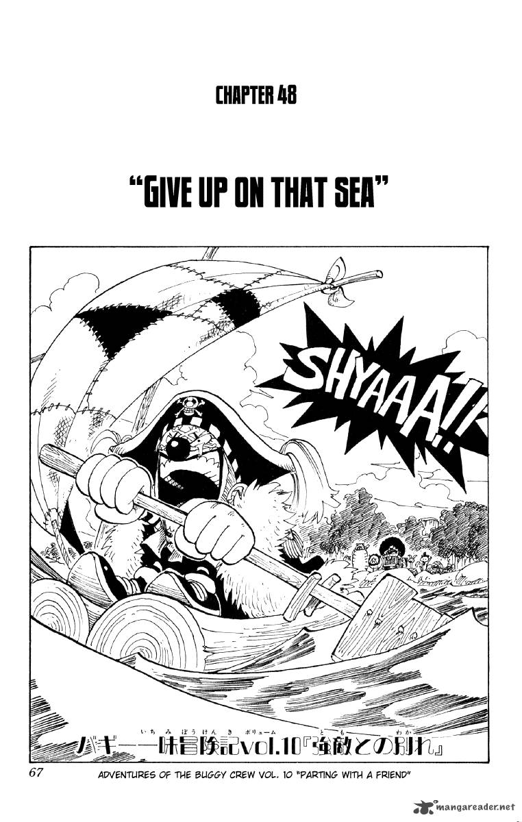 One Piece Chapter 48 — page 1