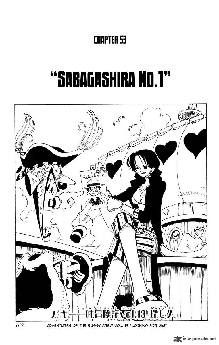 One Piece Chapter 53 — page 1
