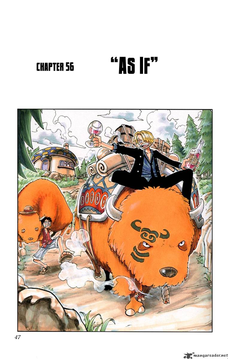 One Piece Chapter 56 — page 1