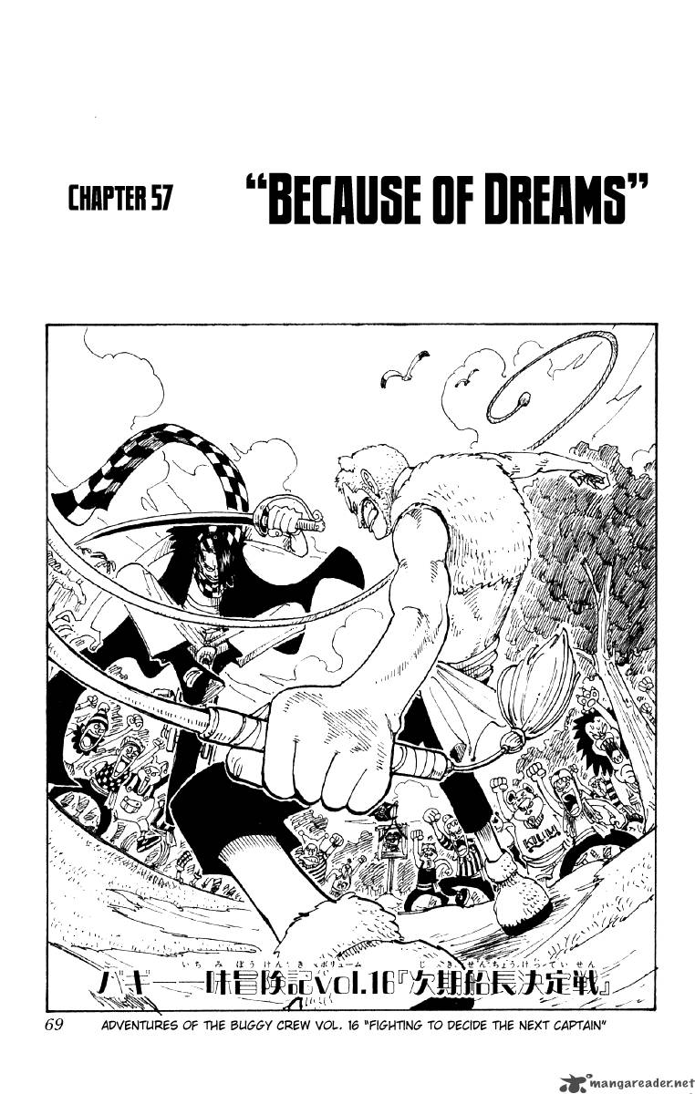 One Piece Chapter 57 — page 1