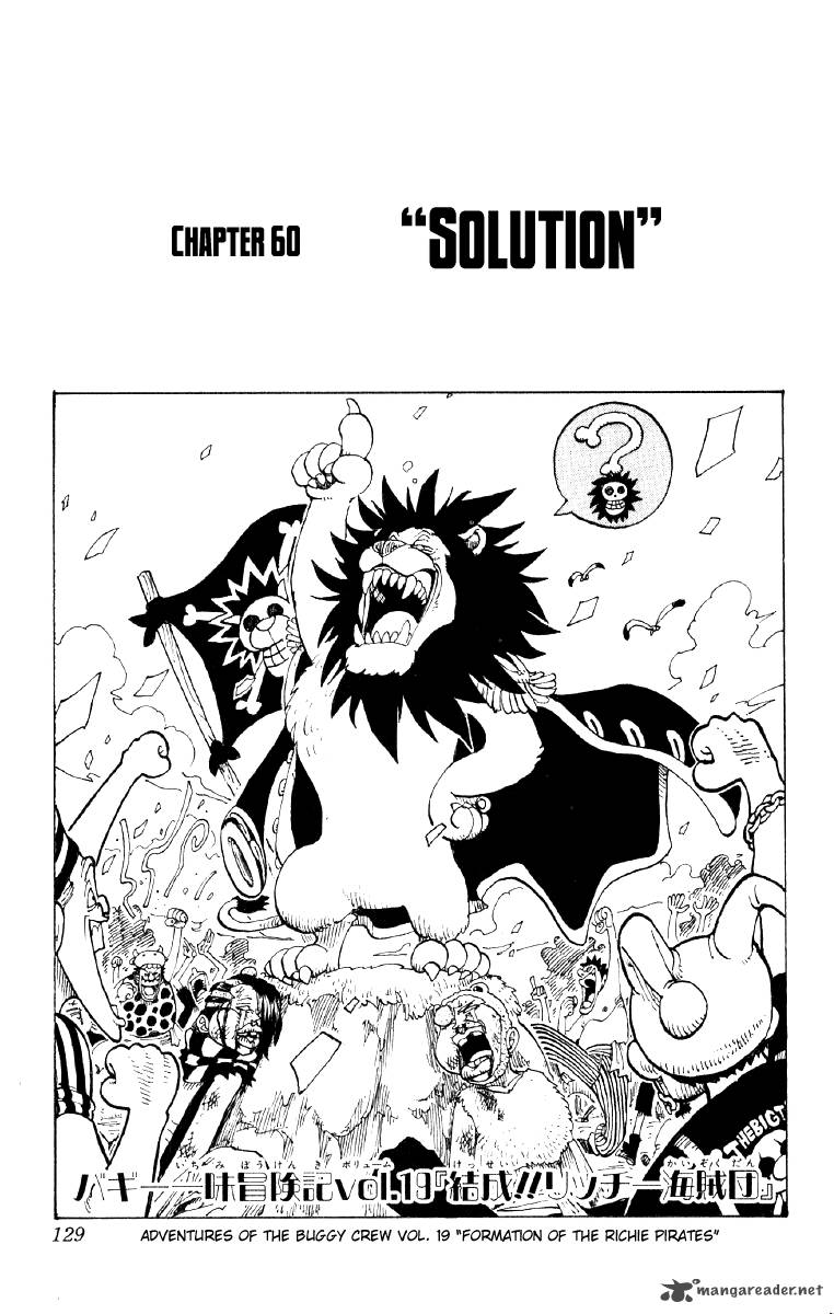 One Piece Chapter 60 — page 1