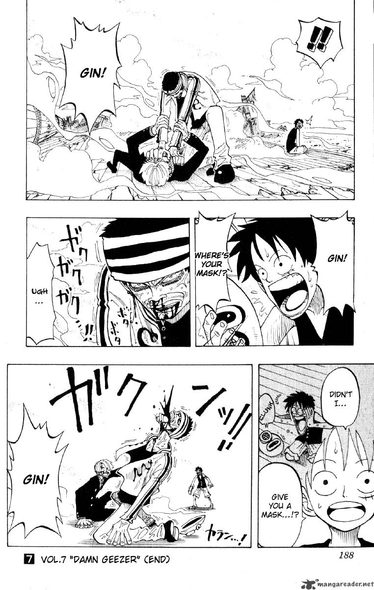 One Piece Chapter 62 — page 18