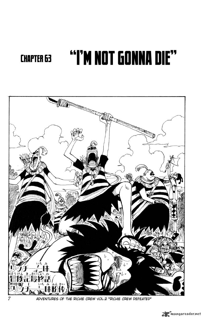 One Piece Chapter 63 — page 7