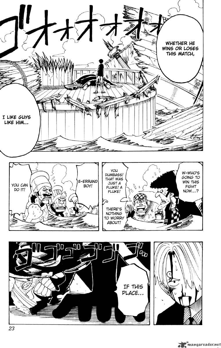One Piece Chapter 63 — page 23