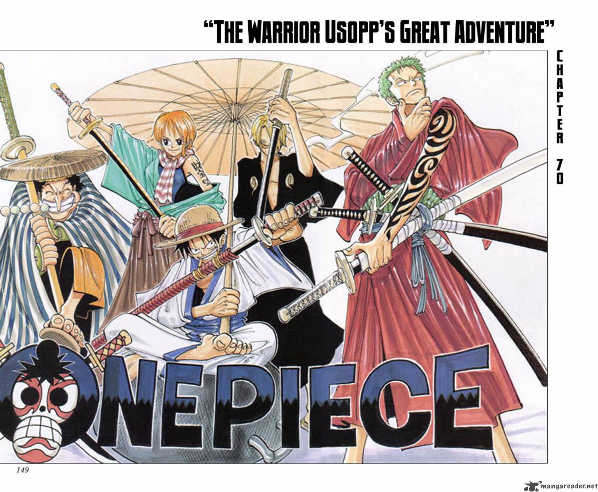 One Piece Chapter 70 — page 3