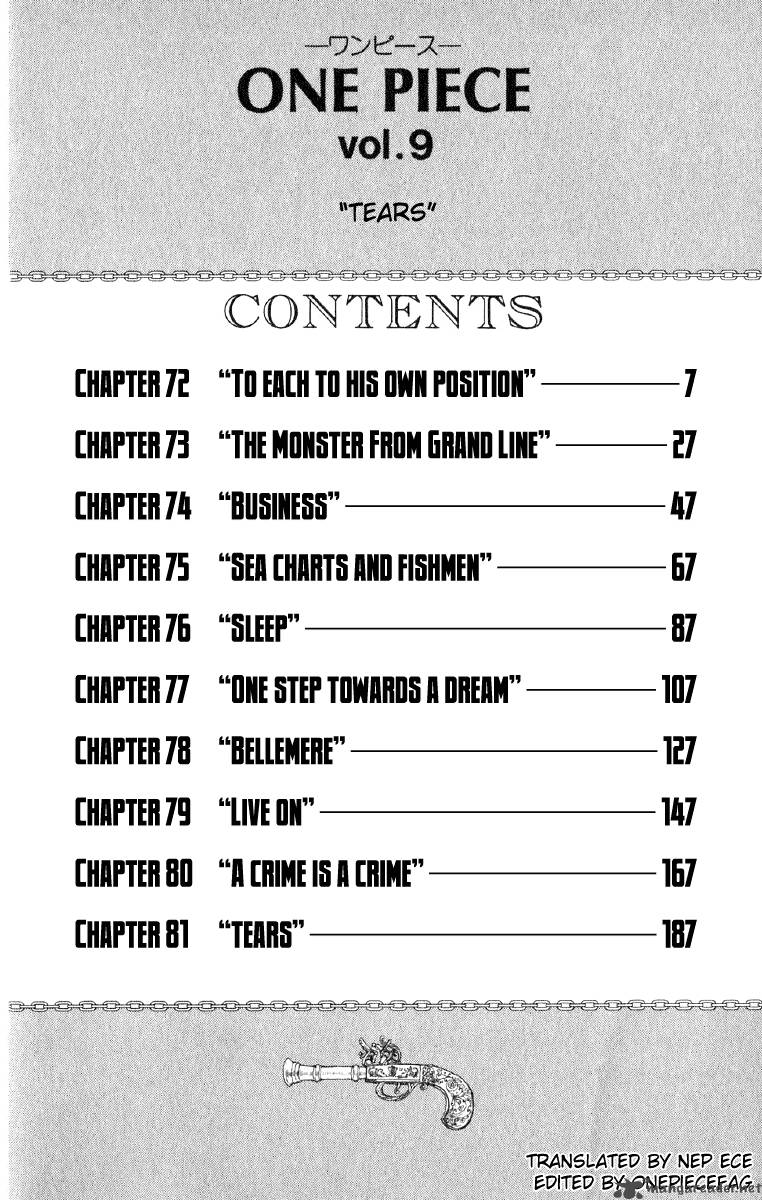 One Piece Chapter 72 — page 6
