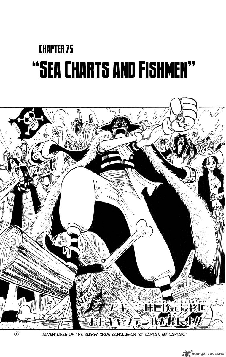 One Piece Chapter 75 — page 1