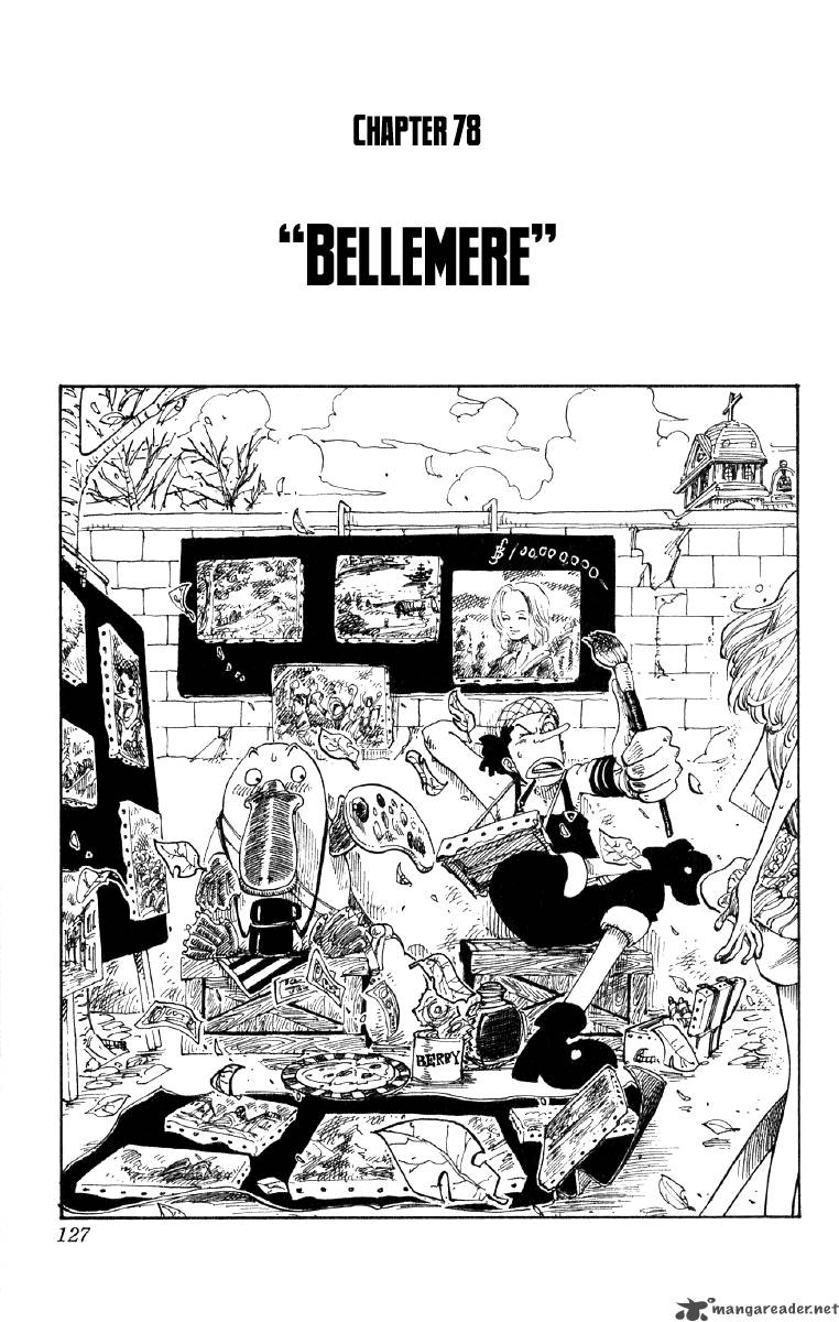 One Piece Chapter 78 — page 1