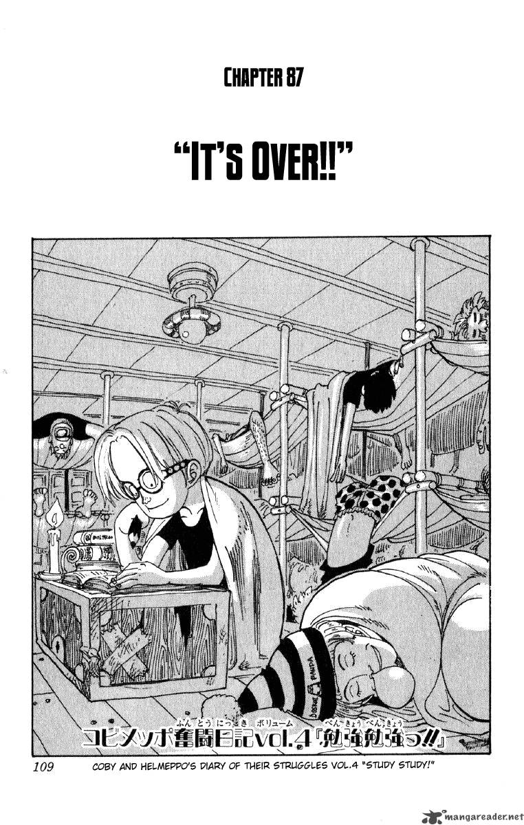 One Piece Chapter 87 — page 1