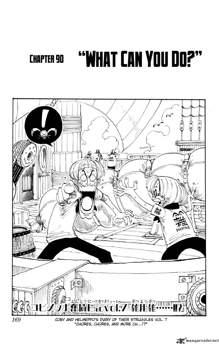 One Piece Chapter 90 — page 1