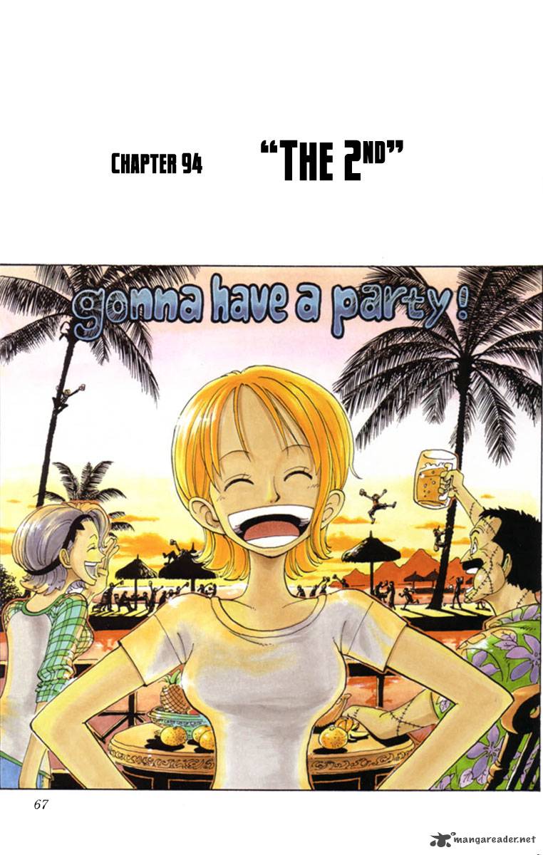 One Piece Chapter 94 — page 1