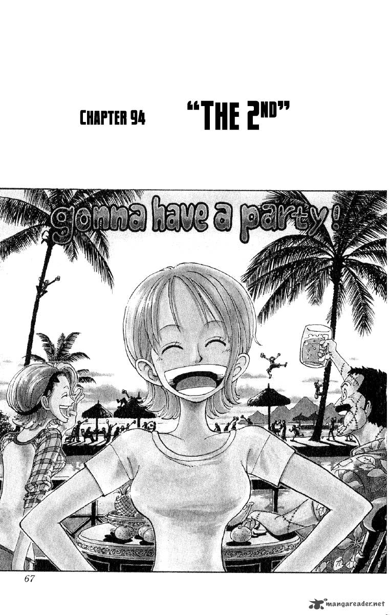 One Piece Chapter 94 — page 2