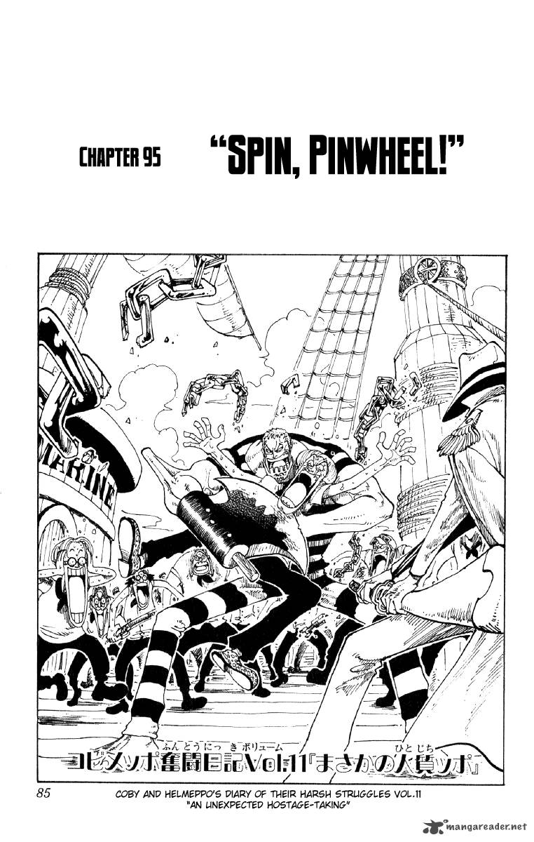 One Piece Chapter 95 — page 1