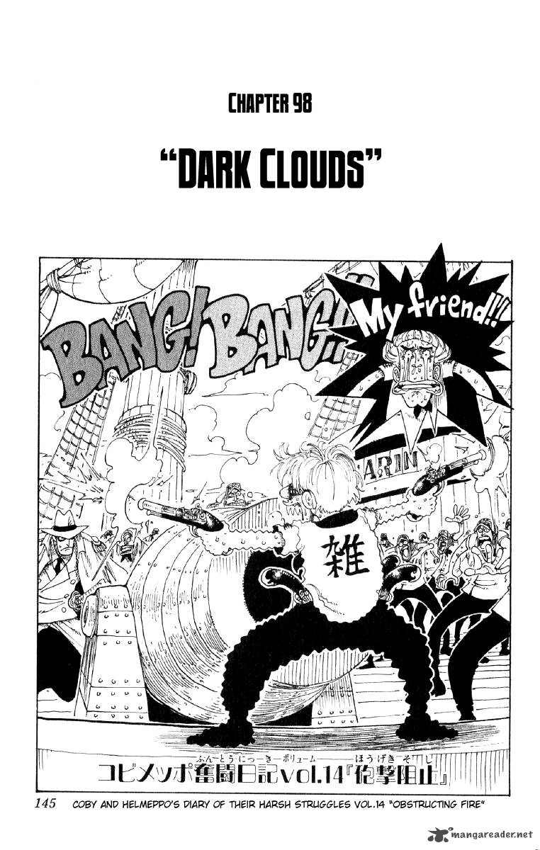 One Piece Chapter 98 — page 1