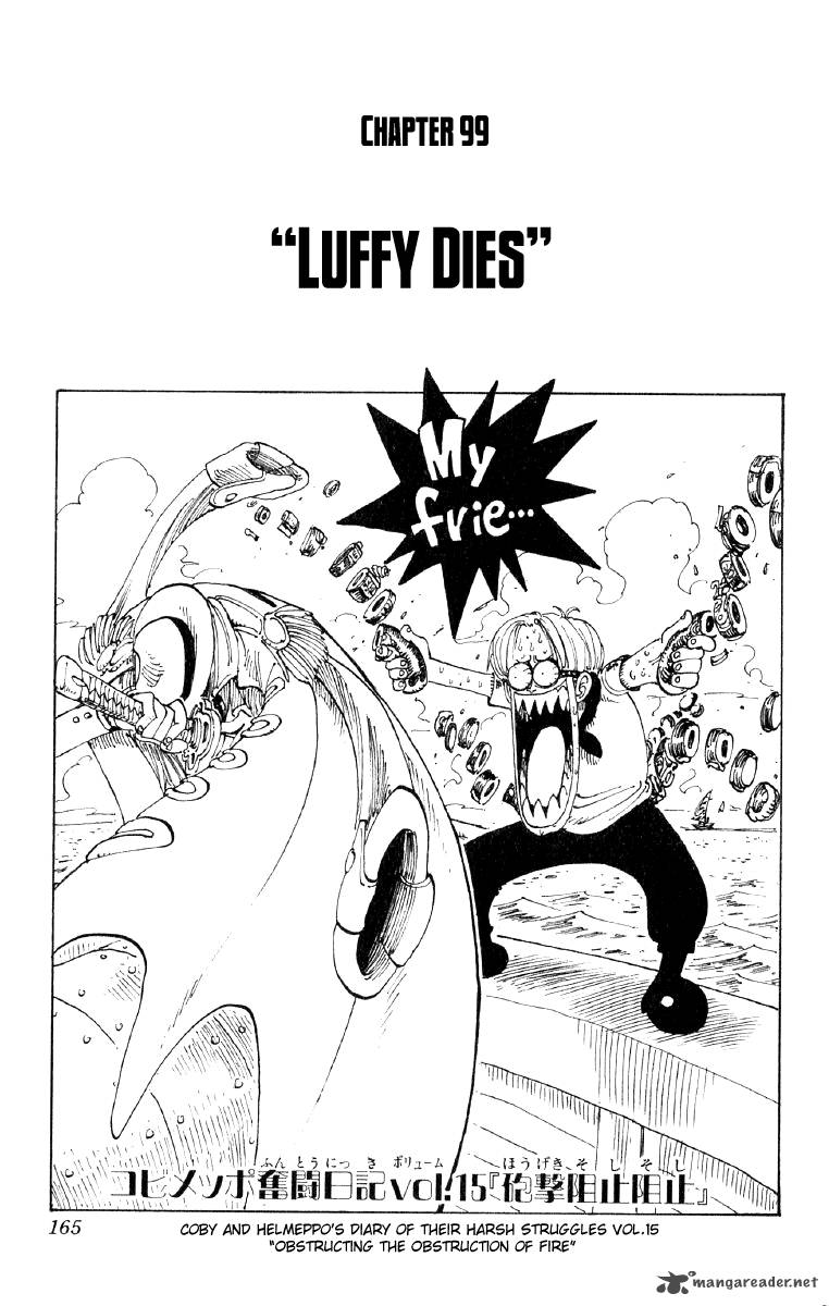 One Piece Chapter 99 — page 1
