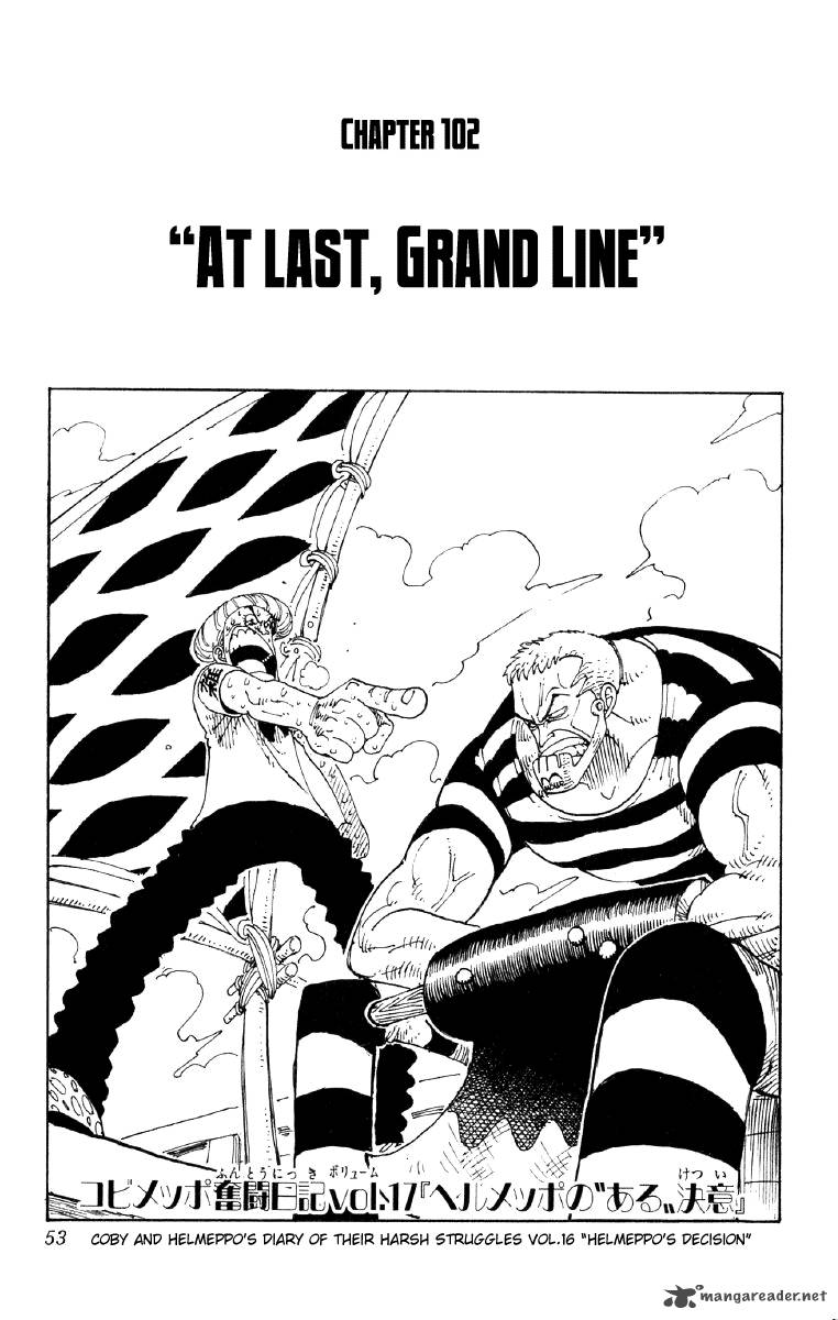 One Piece Chapter 102 — page 1