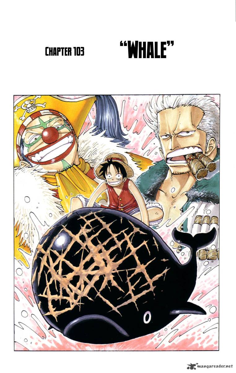 One Piece Chapter 103 — page 1