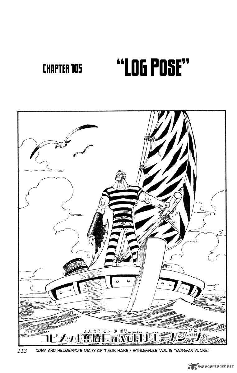 One Piece Chapter 105 — page 1