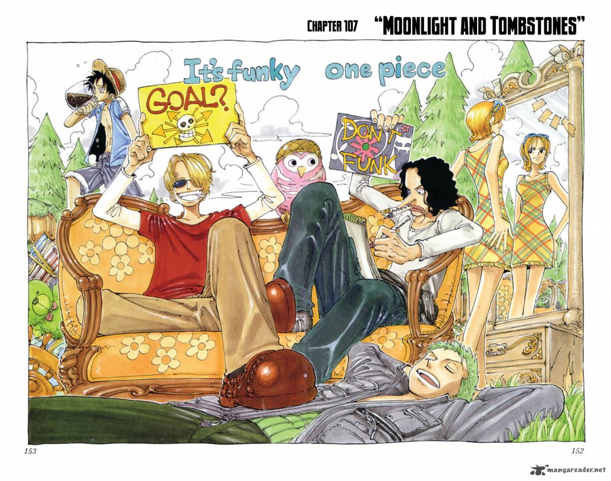 One Piece Chapter 107 — page 1