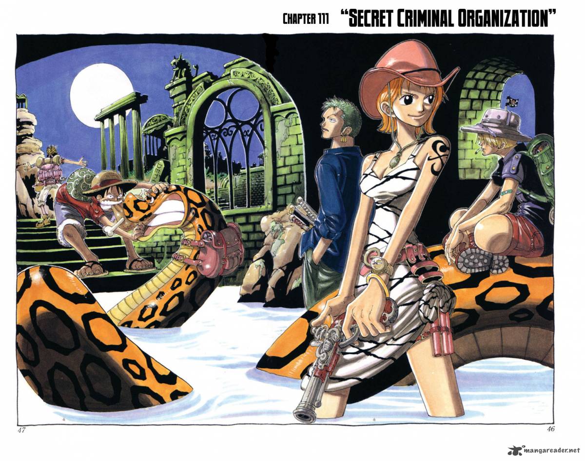 One Piece Chapter 111 — page 1