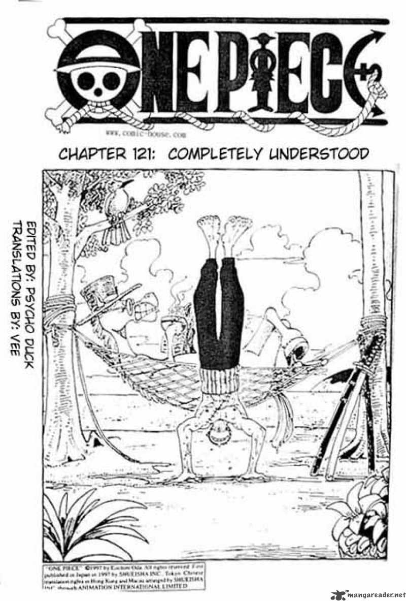 One Piece Chapter 121 — page 1