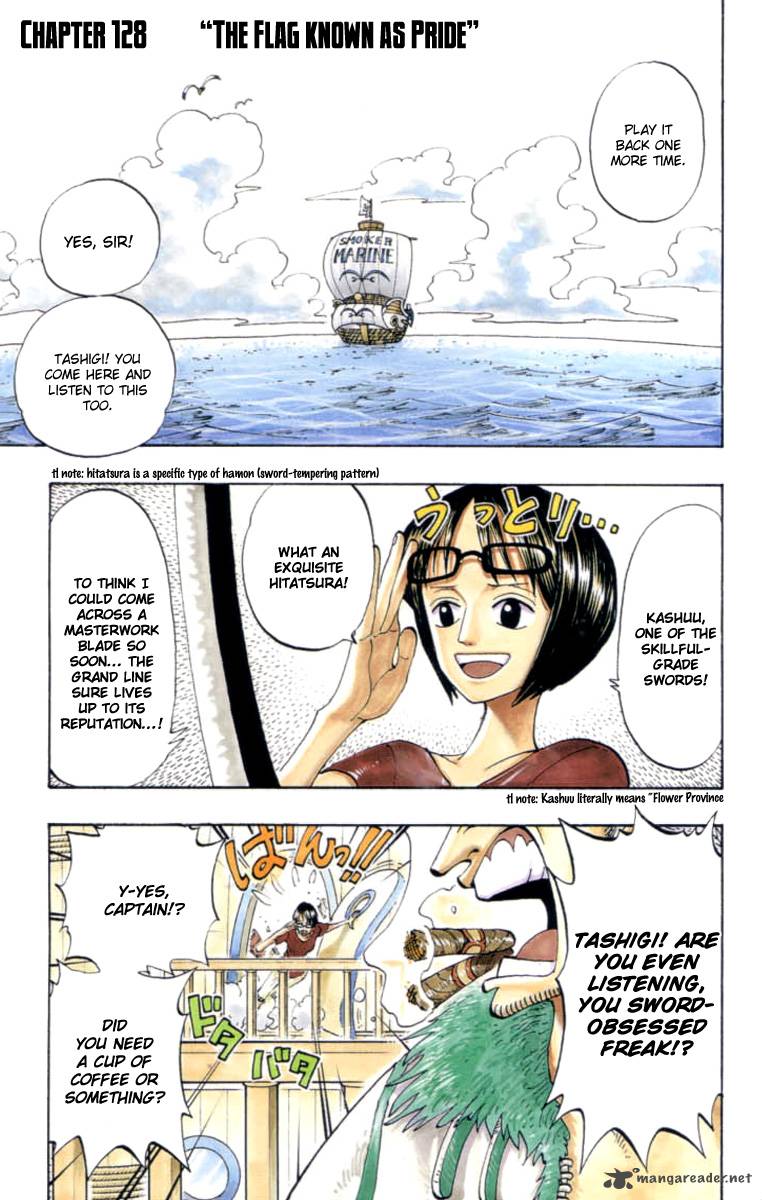 One Piece Chapter 128 — page 1