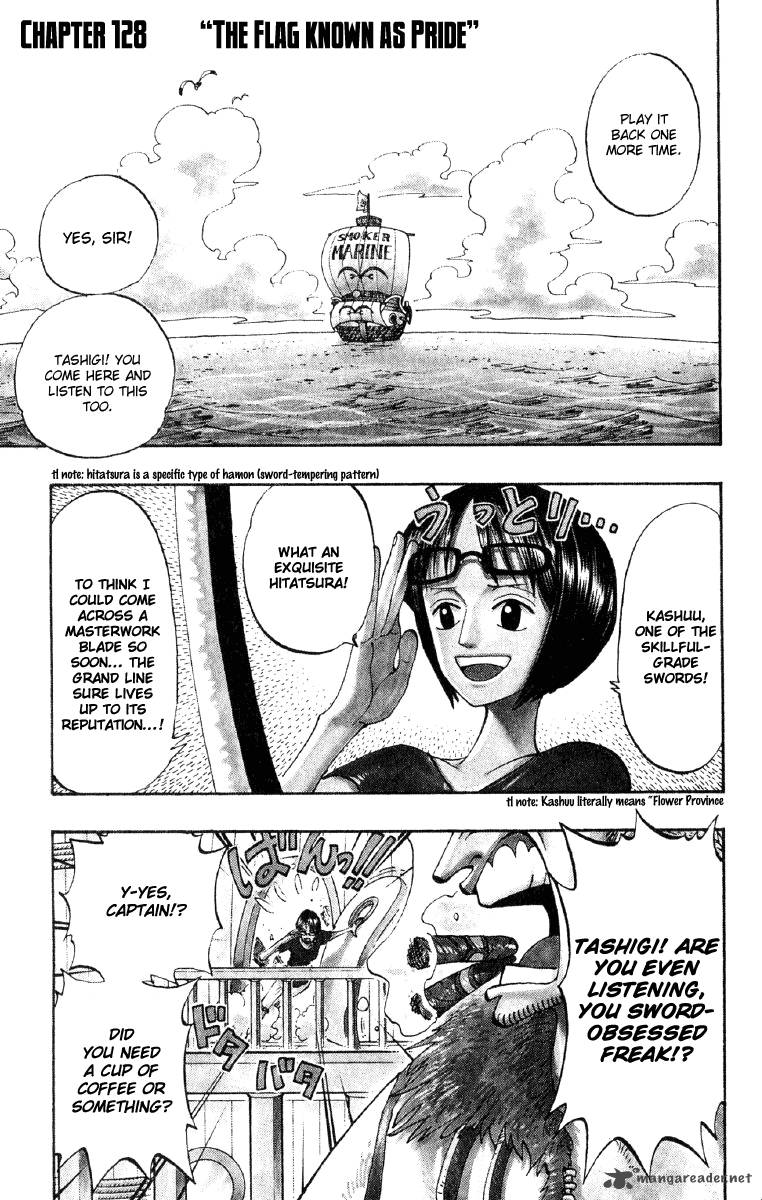 One Piece Chapter 128 — page 2