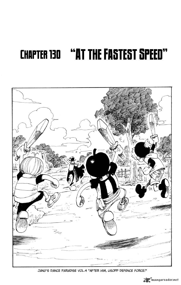 One Piece Chapter 130 — page 1