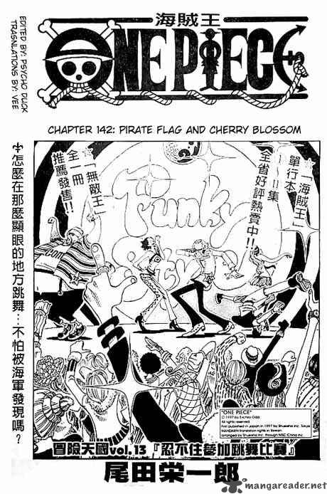 One Piece Chapter 142 — page 1