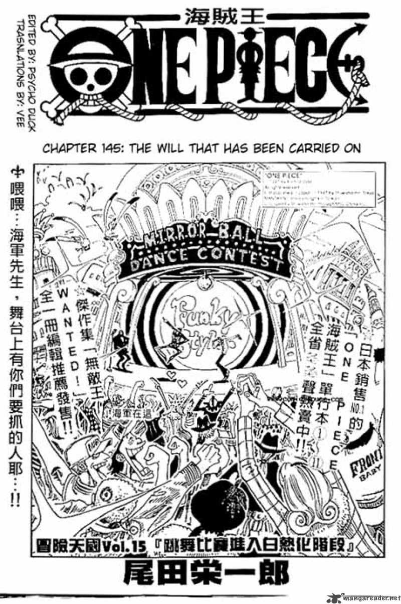 One Piece Chapter 145 — page 1