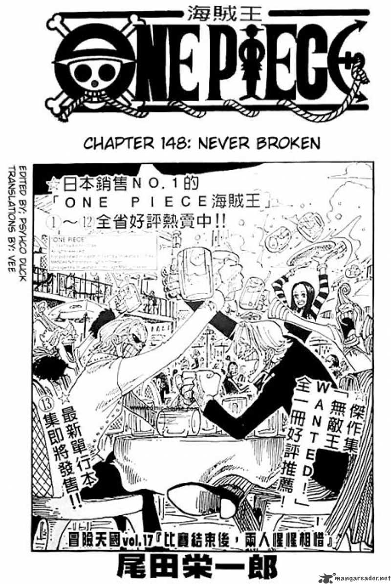 One Piece Chapter 148 — page 1