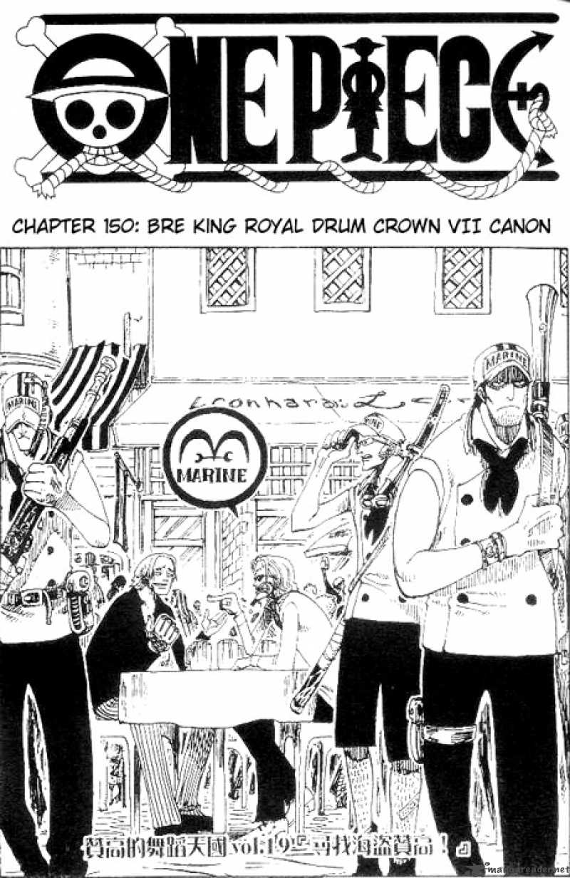 One Piece Chapter 150 — page 1