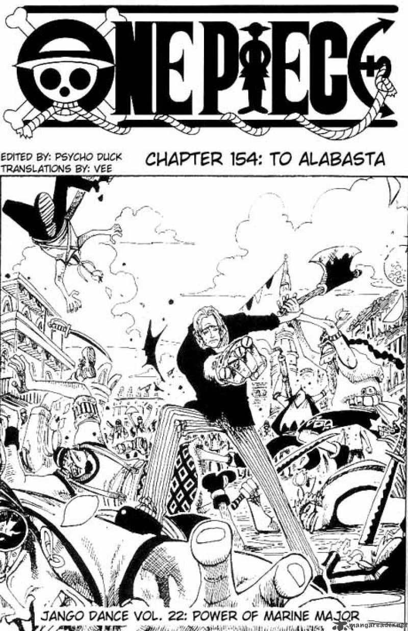 One Piece Chapter 154 — page 1