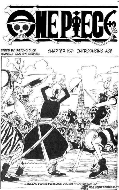 One Piece Chapter 157 — page 1