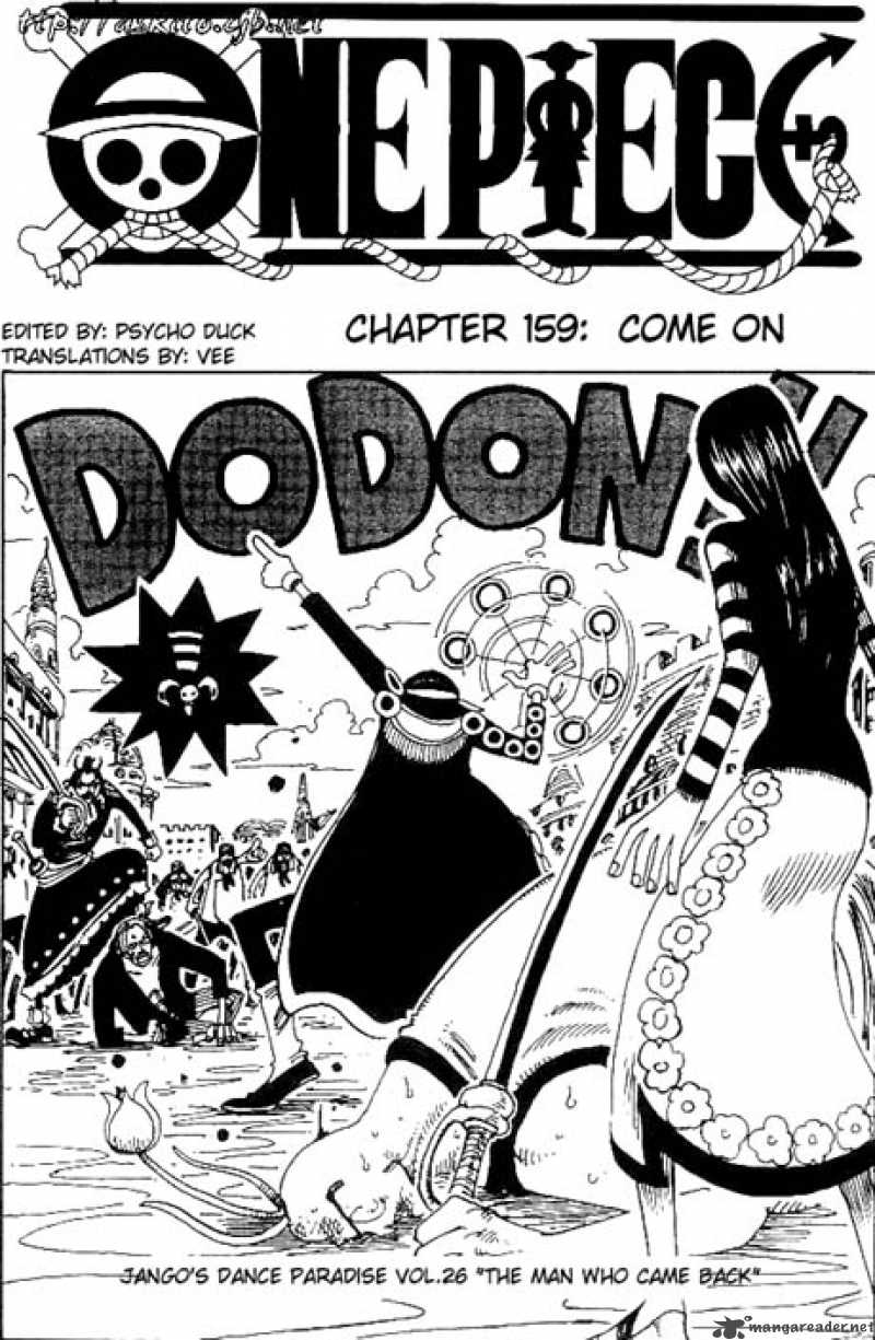 One Piece Chapter 159 — page 1