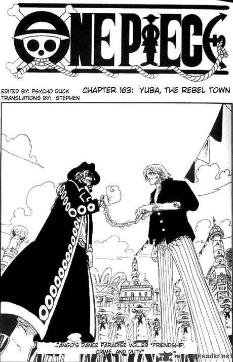 One Piece Chapter 163 — page 1